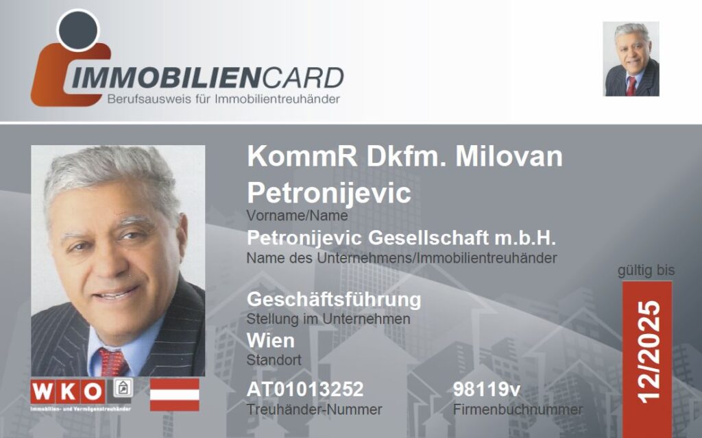 Immocard Milovan Petronijevic